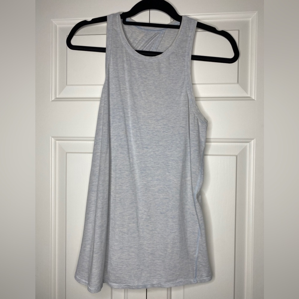 Lululemon Athletic Light Blue Tank with open back Size: S